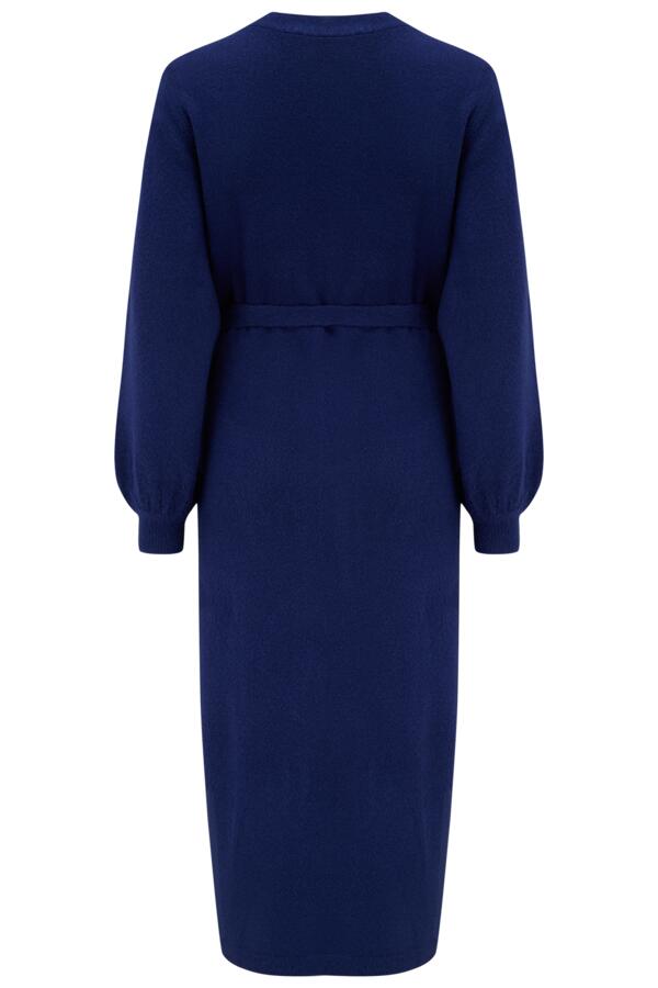 Elle Knit Midi Wrap Dress