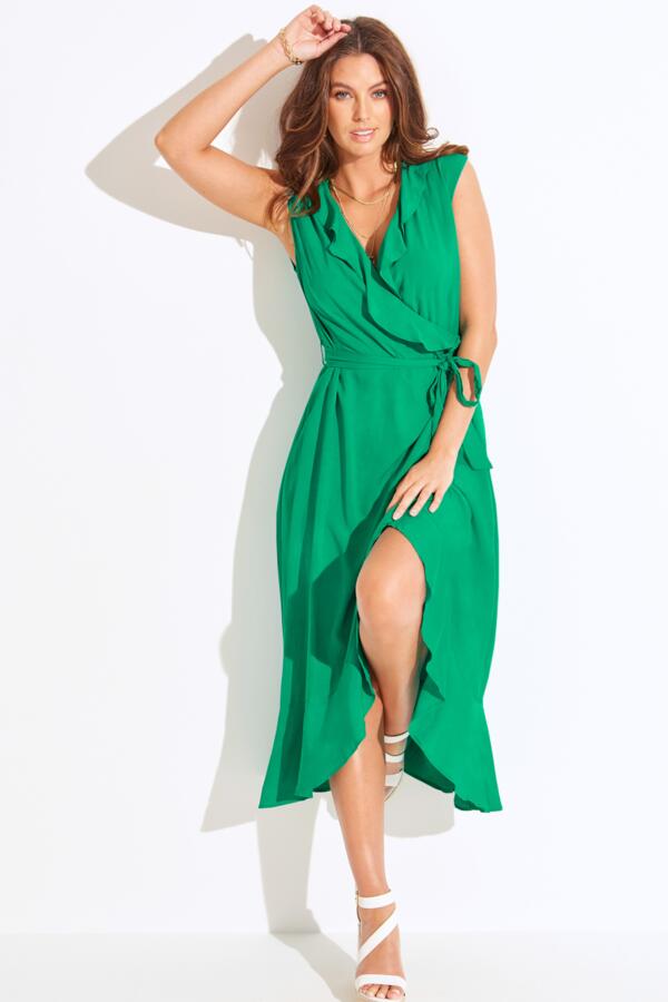 Midaxi Wrap Multiway Beach Dress