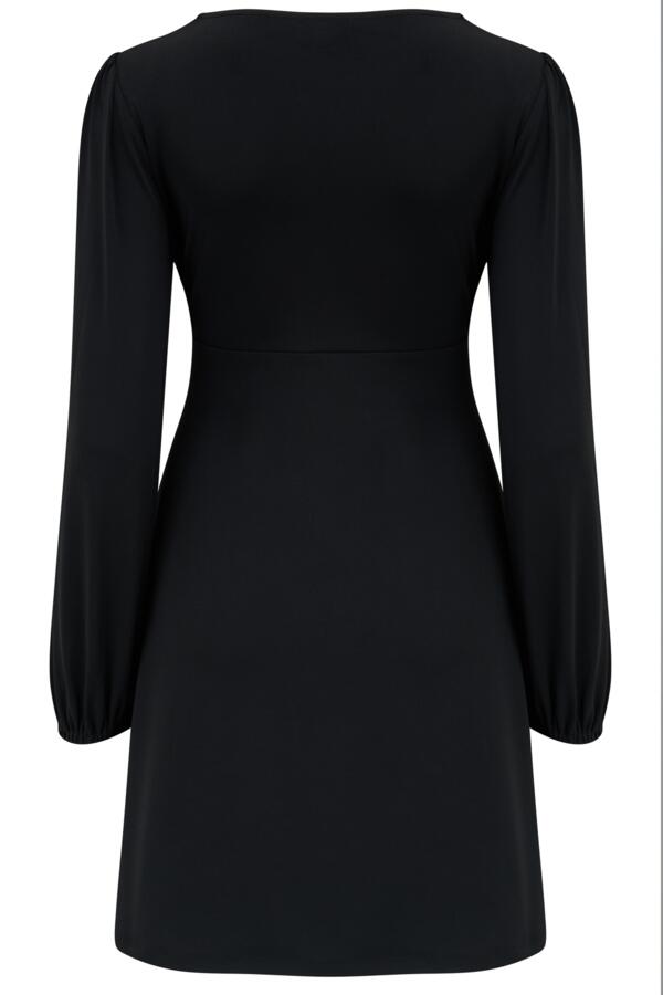 Bianca Cut Out Detail Slinky Stretch Dress