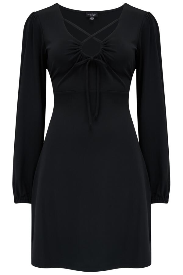 Bianca Cut Out Detail Slinky Stretch Dress