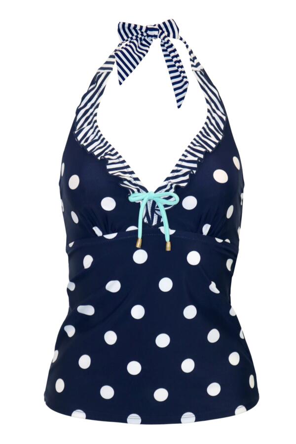 Beach House Underwired Halter Tankini Top