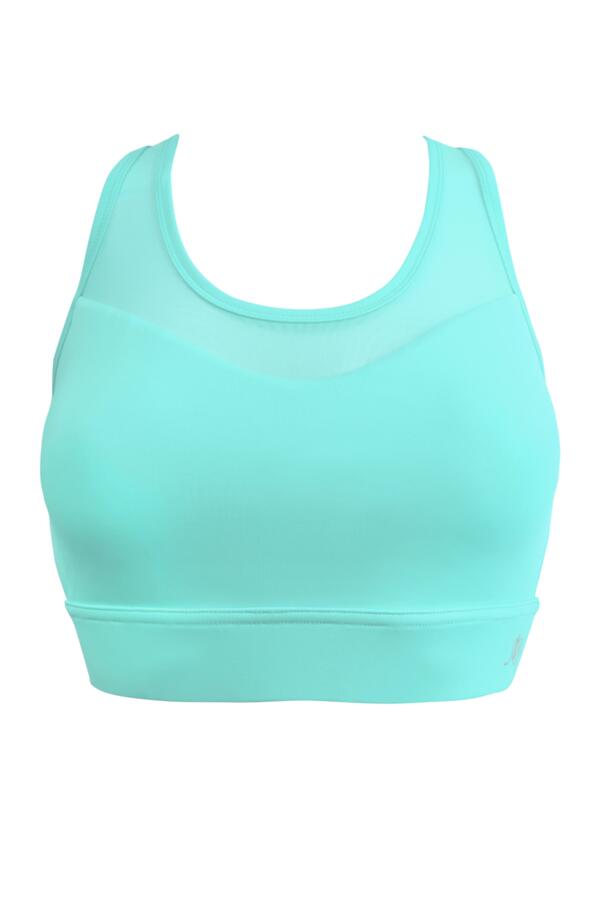 Energy Mesh Insert Yoga Crop Top