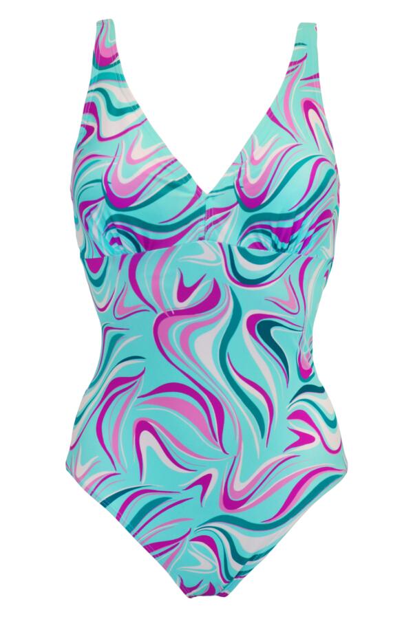 Carnival V-Neck Tummy Control Swimsuit