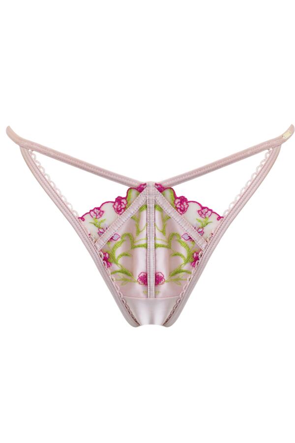 India Embroidery V-Shape Thong