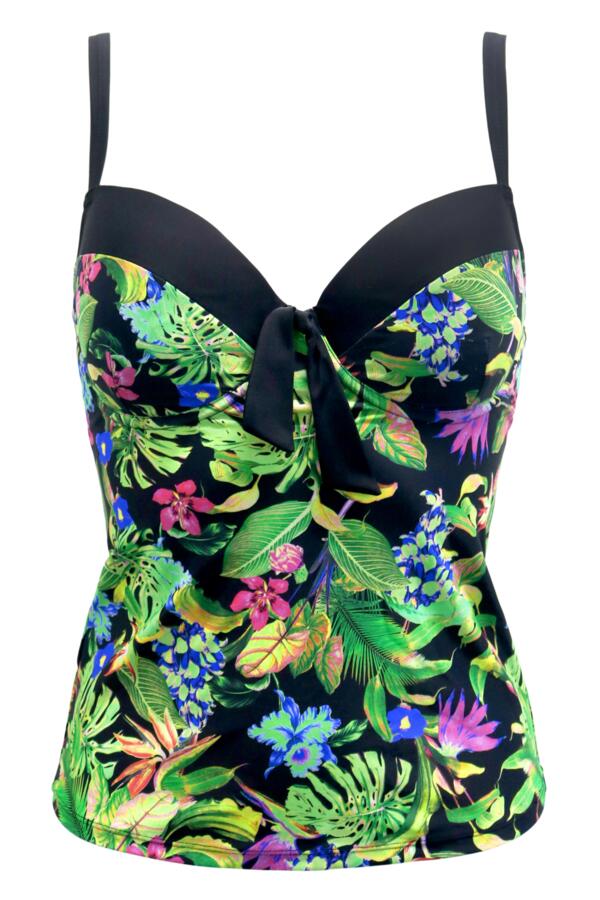 St Lucia Padded Underwired Tankini Top