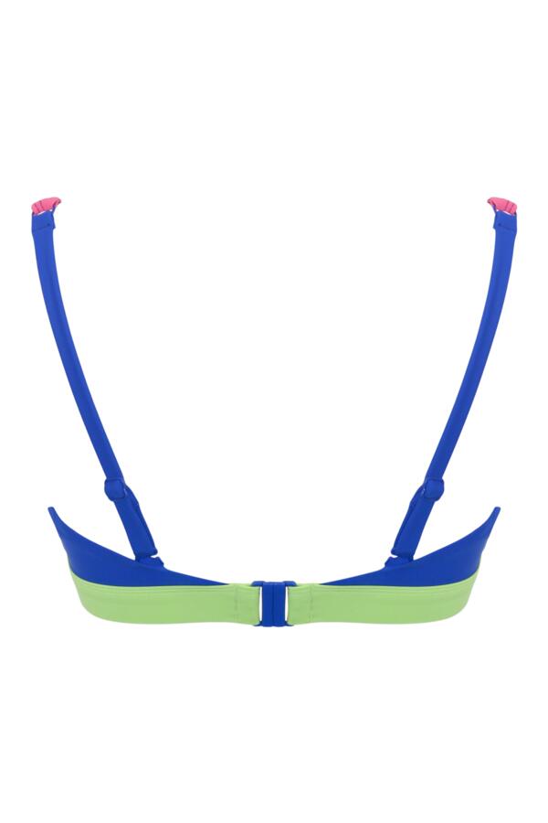 Palm Springs Colour Block Non-Wired Bikini Top