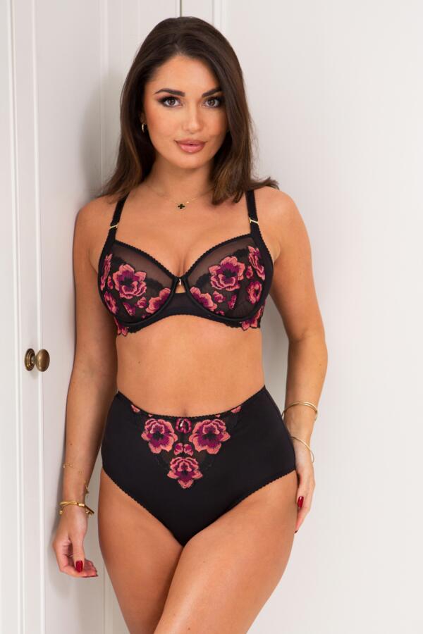 Soiree Embroidery High-Waist Deep Brief