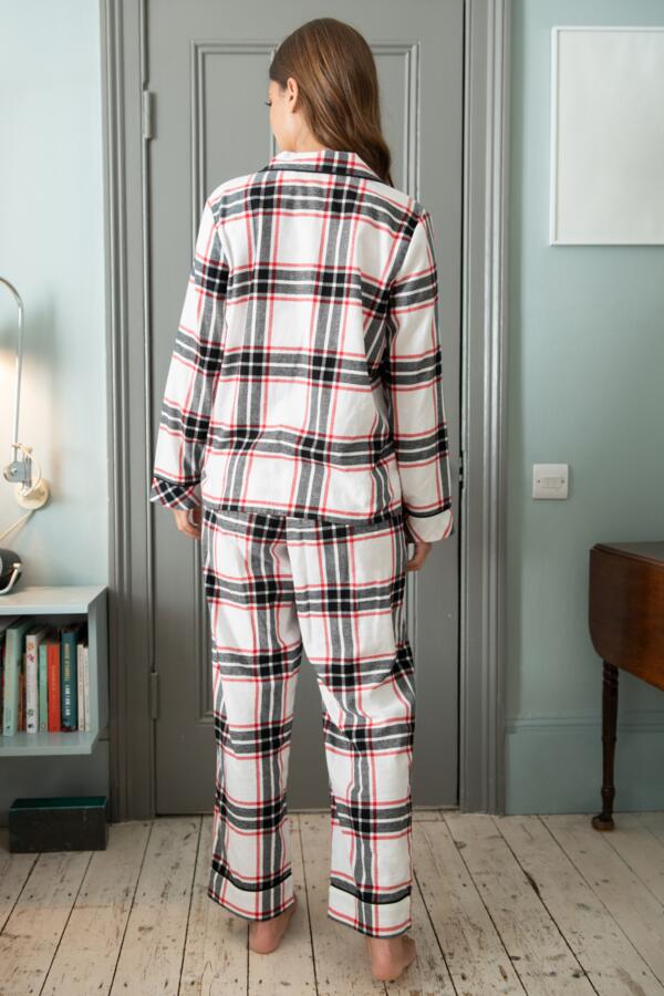 Cosy Check Brushed Cotton Pyjama Set