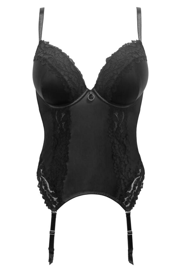 Lavish Padded Push-Up Underwired Basque