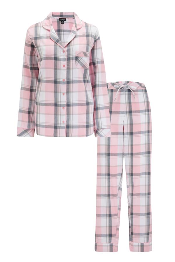 Cosy Check Brushed Cotton Pyjama Gift Set