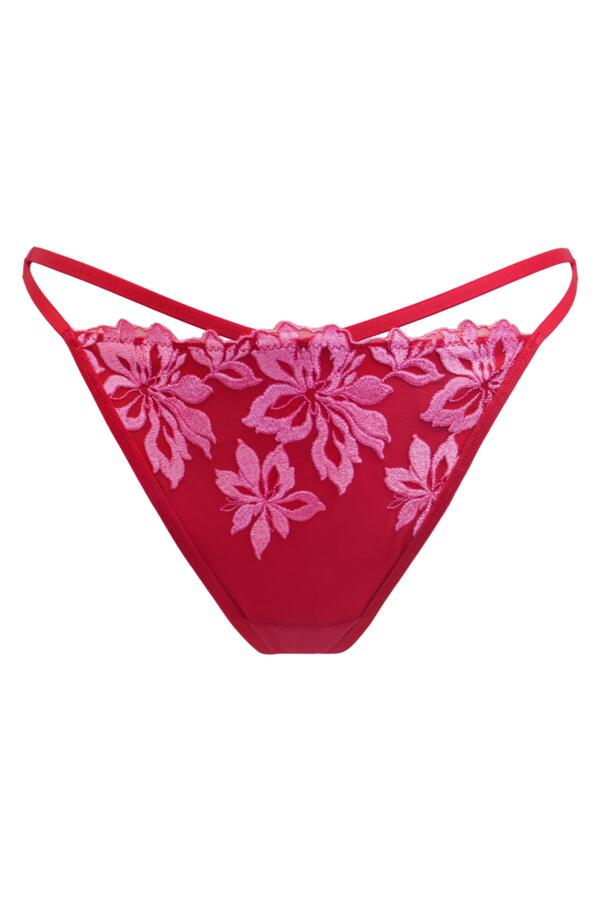 Roxie Embroidered G-String