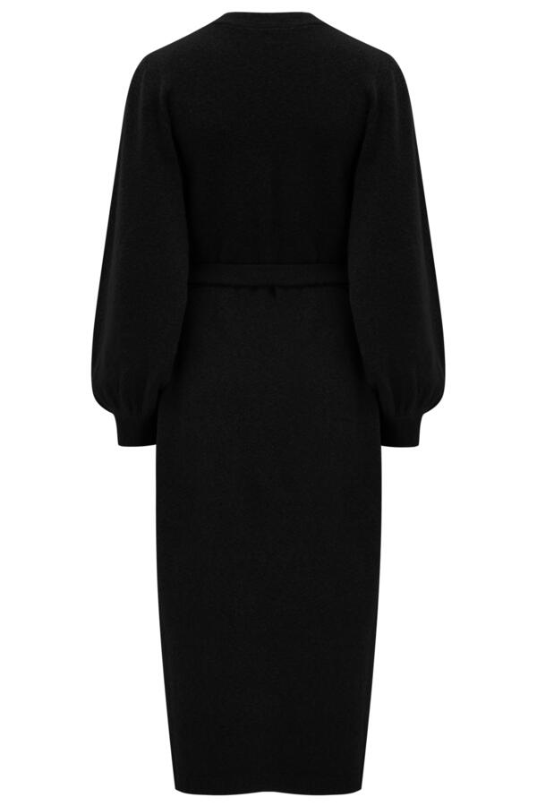 Elle Knit Midi Wrap Dress