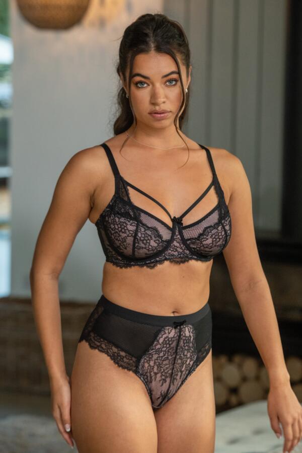 Dark Romance Non Padded Underwired Bra