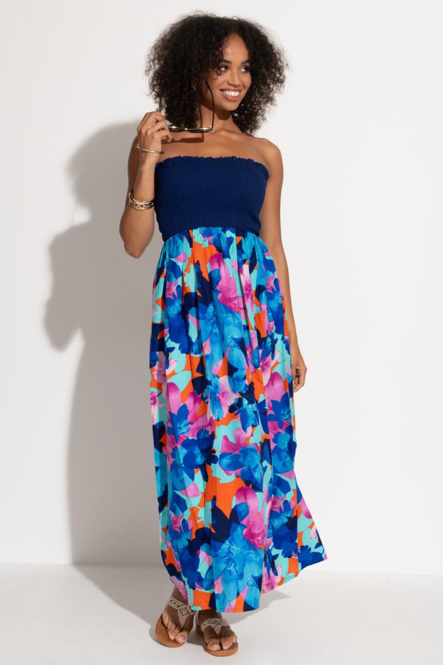 Strapless maxi beach clearance dress