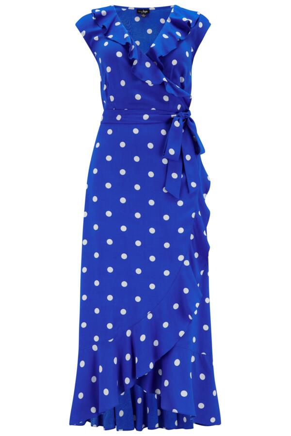Midaxi Wrap Beach Dress