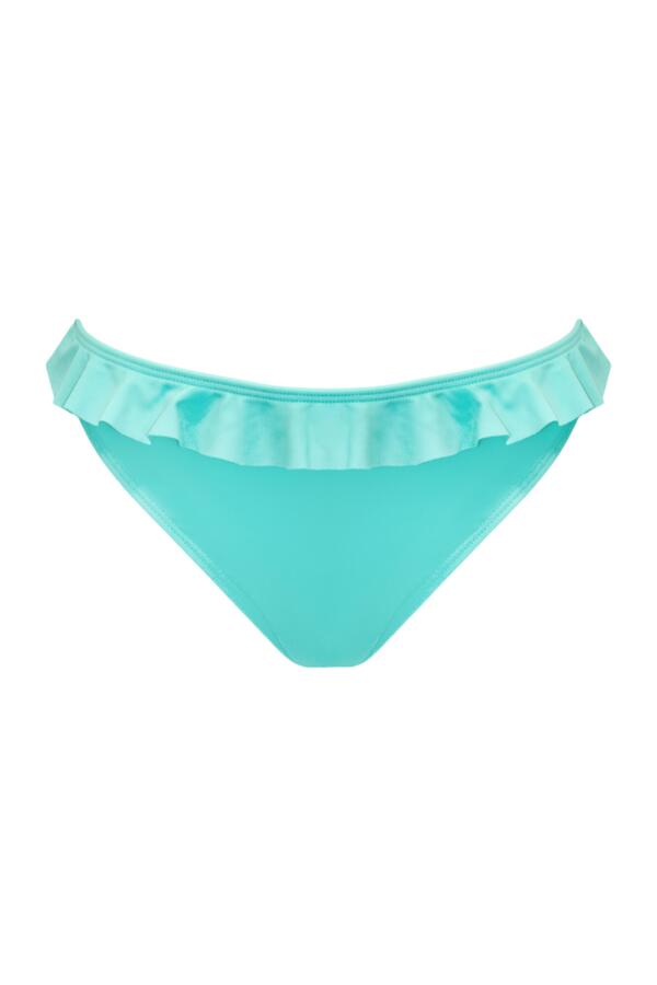 Bermuda High Leg Frill Bikini Brief