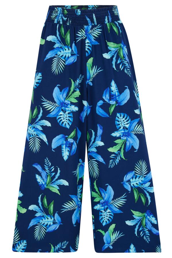 LENZING™ ECOVERO™ Viscose Cropped Beach Trouser