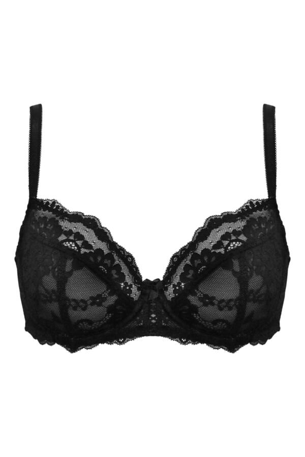 Fleur Non-Padded Lace Balconette Set