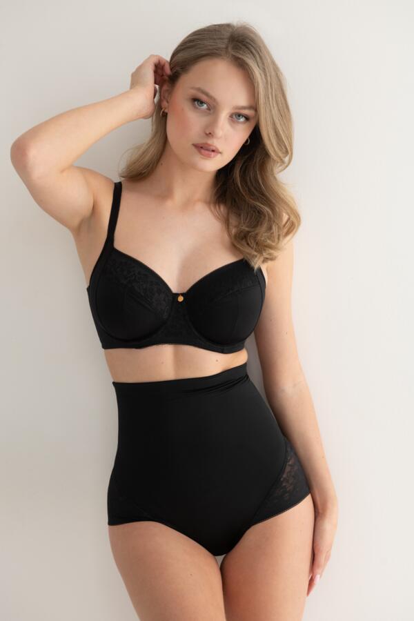 Effortless Shapewear Tummy Control High-Waist Brief - Black