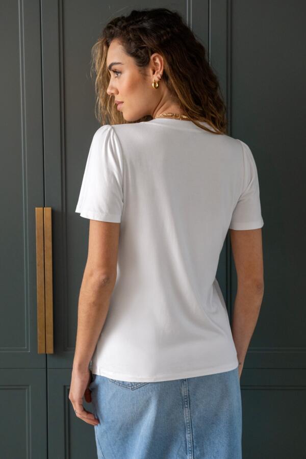 Serena V-Neck Jersey T-Shirt