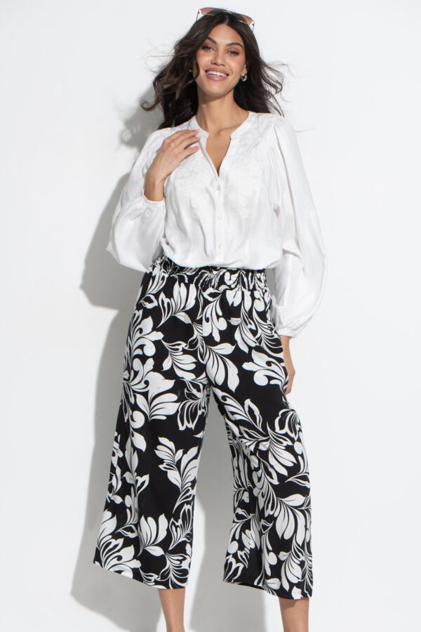 Cropped Beach Trouser