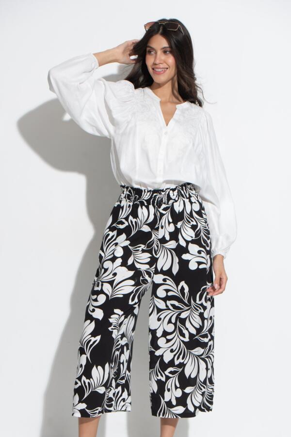 Cropped Beach Trouser