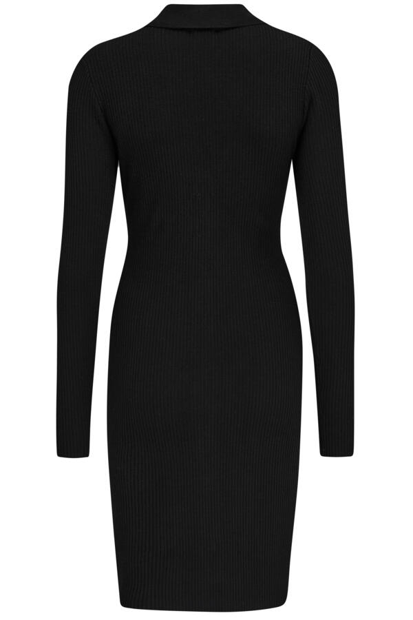 Beth Contrast Rib Knit Mini Dress