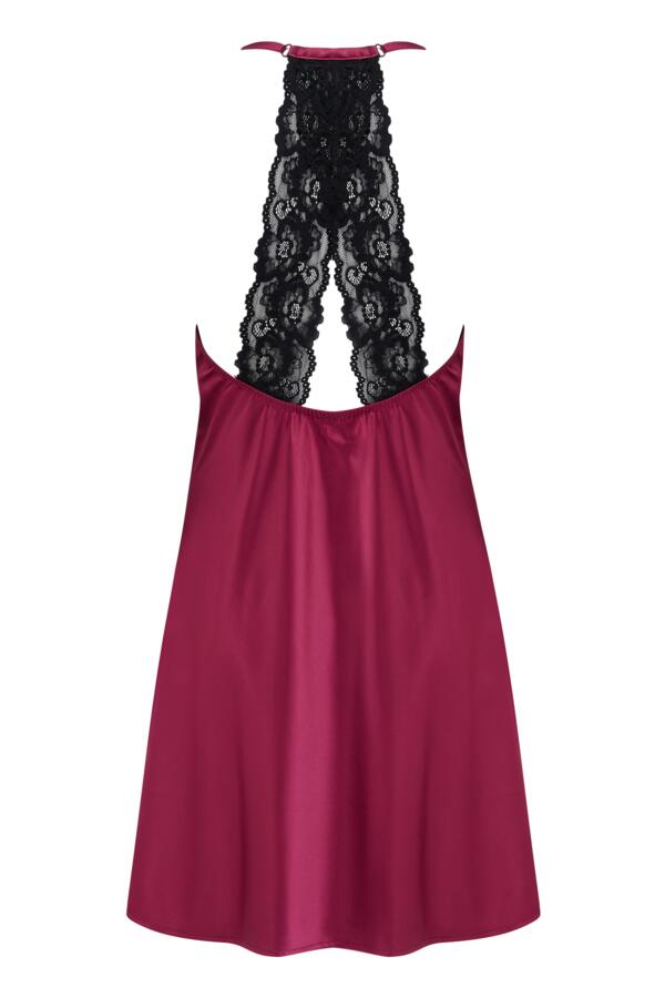 Dusk Satin Lace Chemise