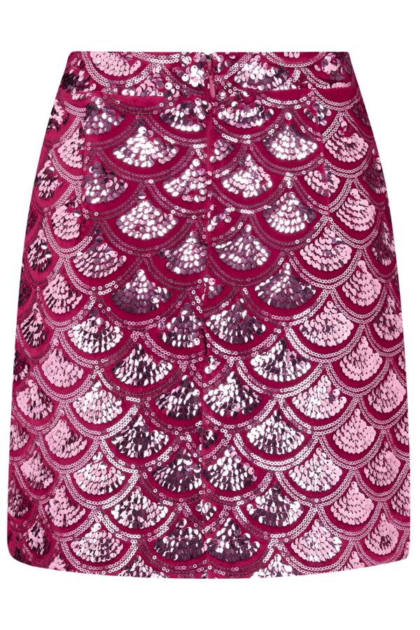 Selena Velvet Sequin Mini Skirt