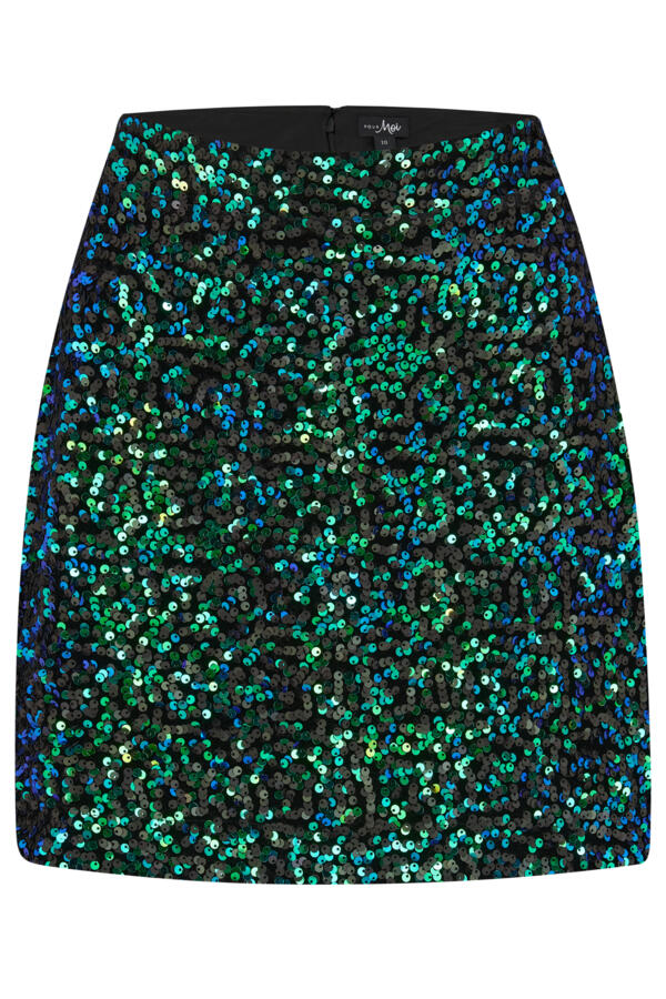 Selena Velvet Sequin Mini Skirt