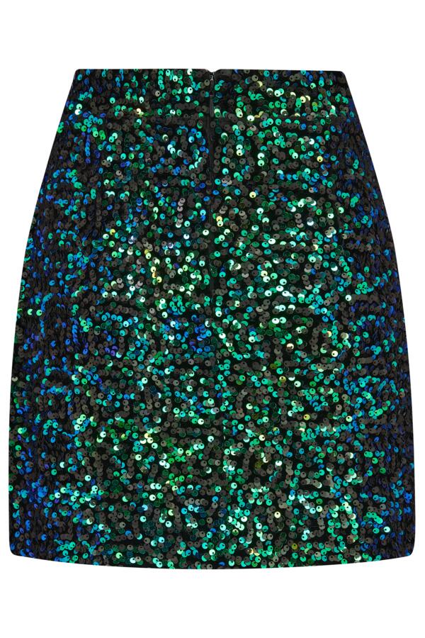 Selena Velvet Sequin Mini Skirt