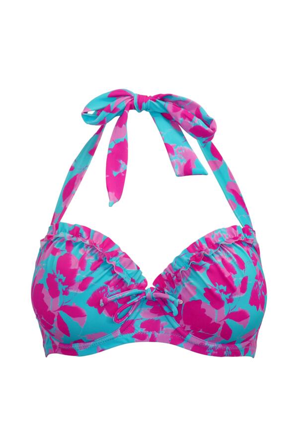 Ocean Breeze Underwired Padded Halter Bikini Top