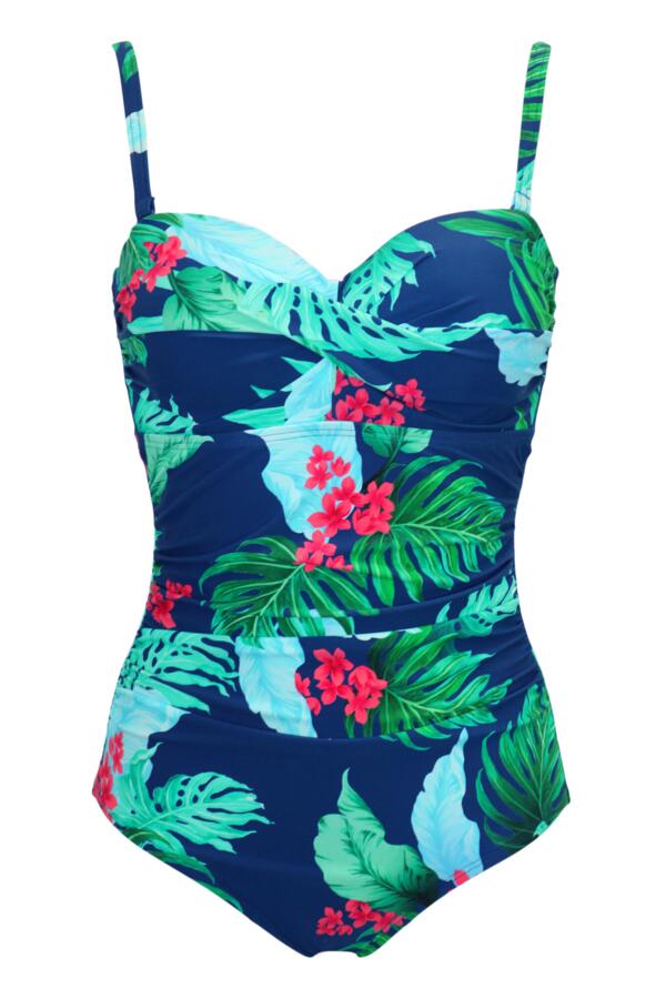 Santa Monica Strapless Tummy Control Swimsuit Tall