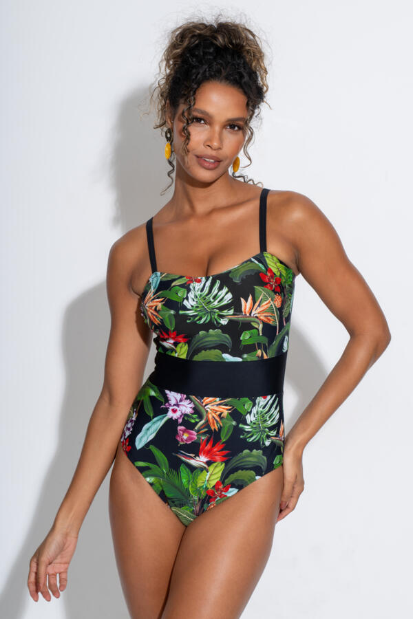 Palermo Panelled Tummy Control Swimsuit