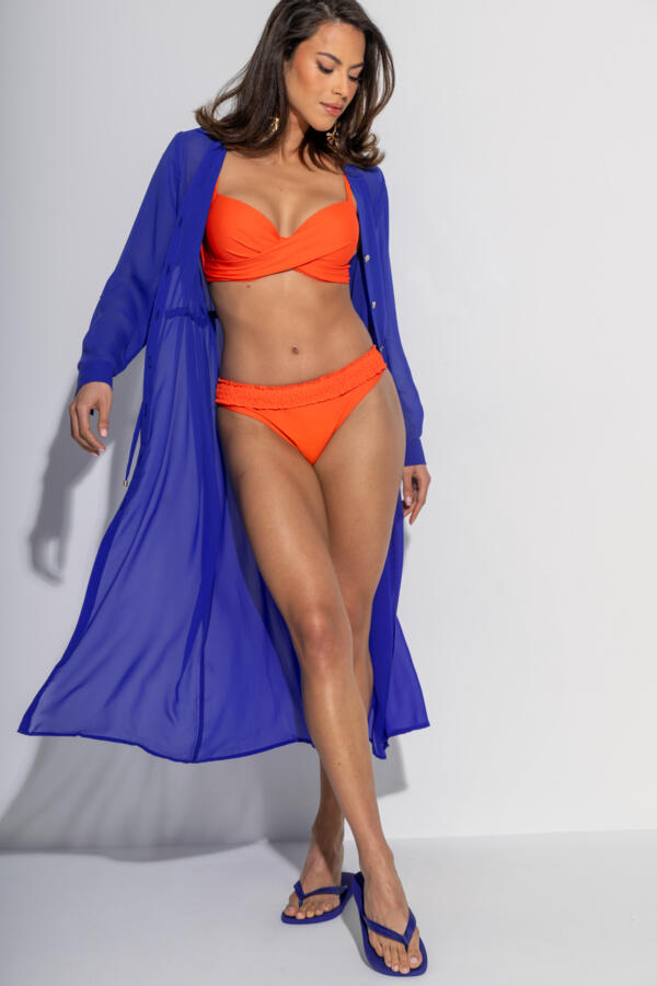 Chiffon Maxi Beach Shirt