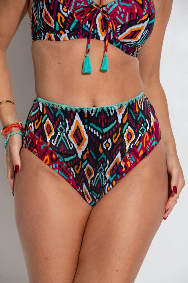 Costa Rica High Waist Tummy Control Bikini Brief