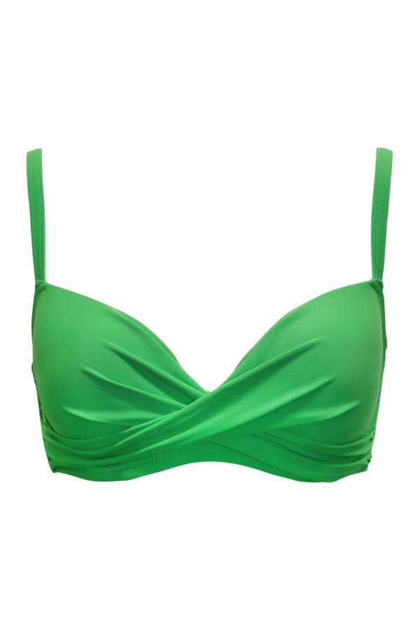Free Spirit Lightly Padded Underwired Twist Front Bikini Top