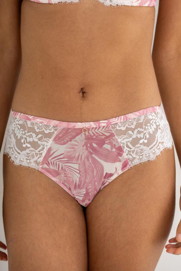 Bliss Printed Mesh Brazilian Brief
