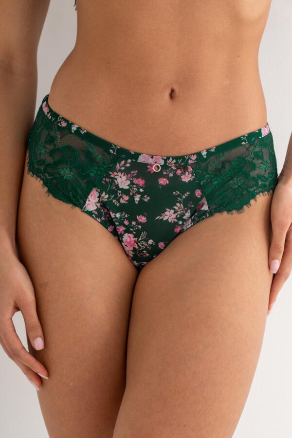 Bliss Printed Mesh Brazilian Brief