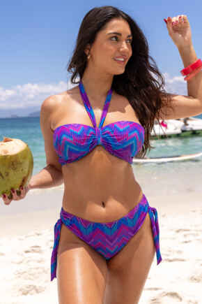 Malibu Adjustable Bikini Brief - Multi