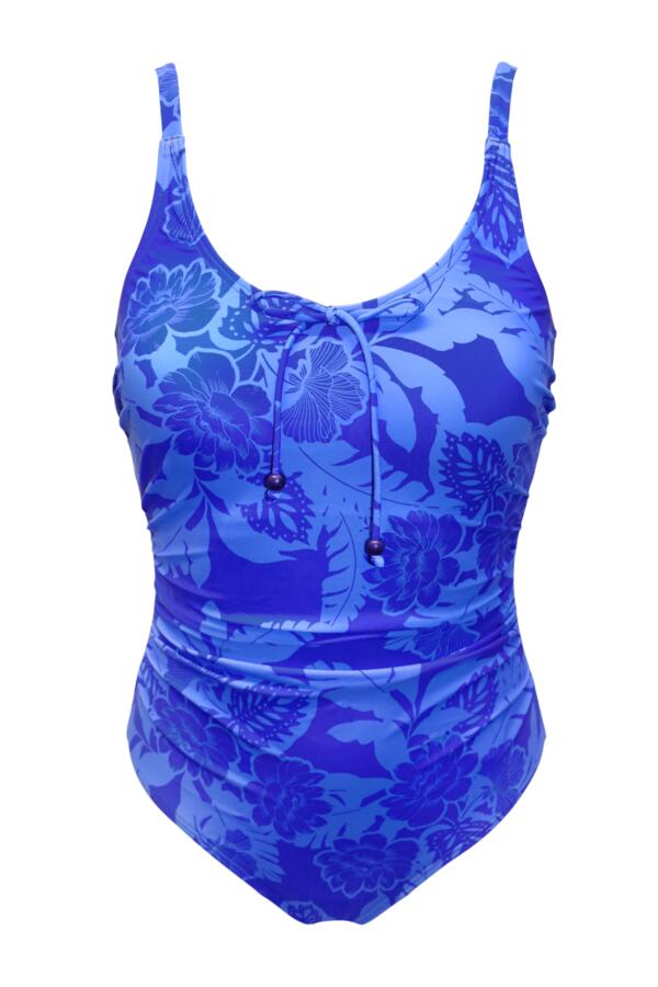Mauritius Scoop Neck Tummy Control Swimsuit