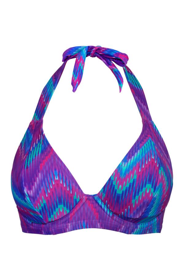 Malibu Underwired Non-Padded Halter Bikini Top