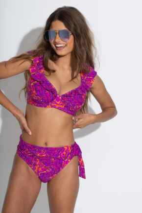 Bermuda Underwired Bikini Set  - Multi 