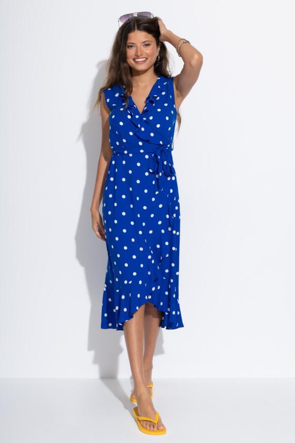 Midaxi Wrap Beach Dress