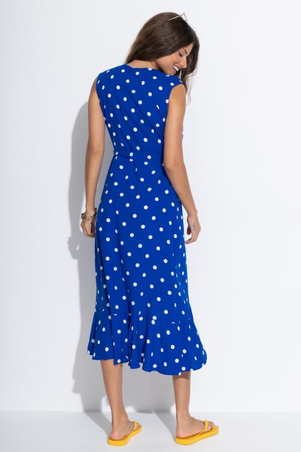 Midaxi Wrap Beach Dress