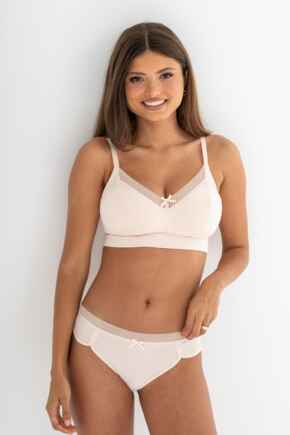 Love To Lounge Cotton Brief - Pearl