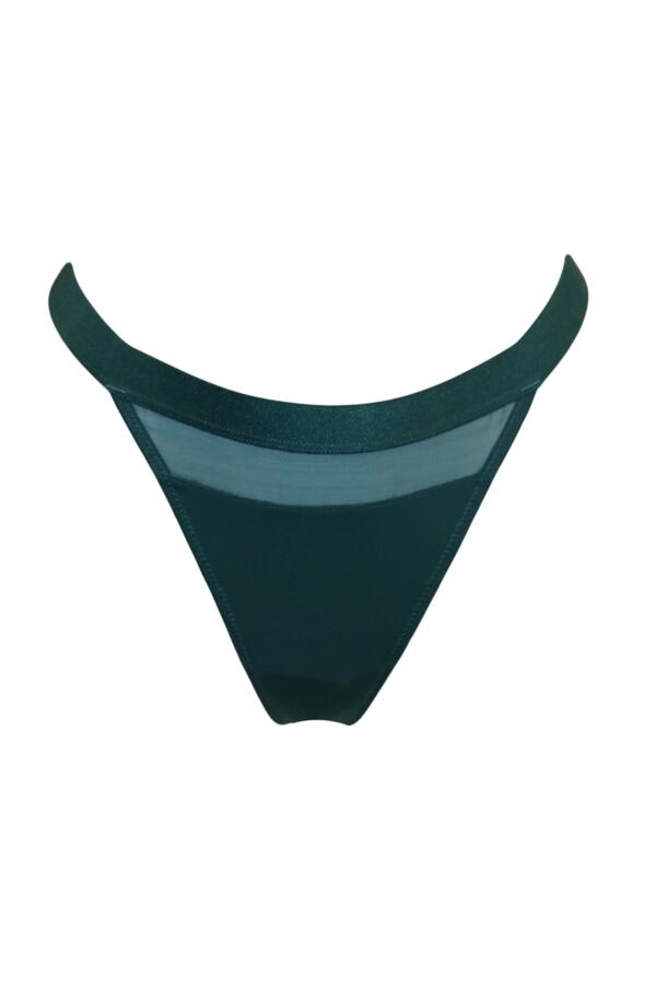 India High Leg Thong