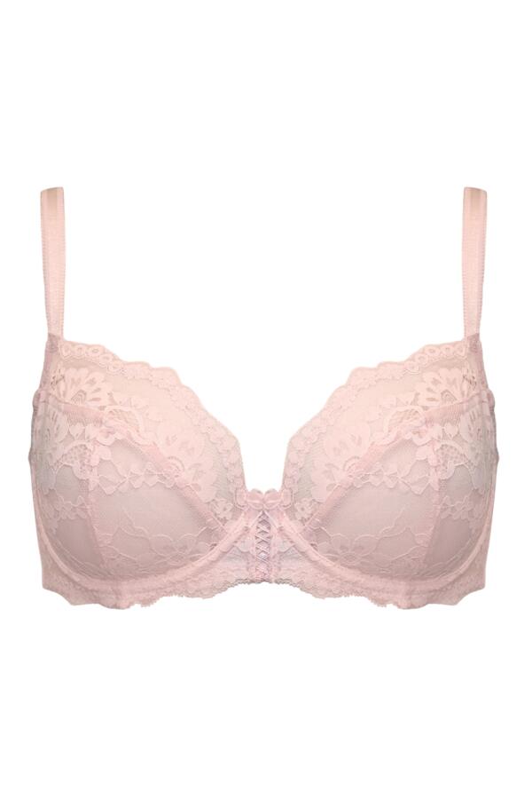 Fleur Non Padded Lace Balconette Set