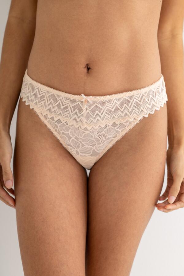 Mixology Lace Back Thong