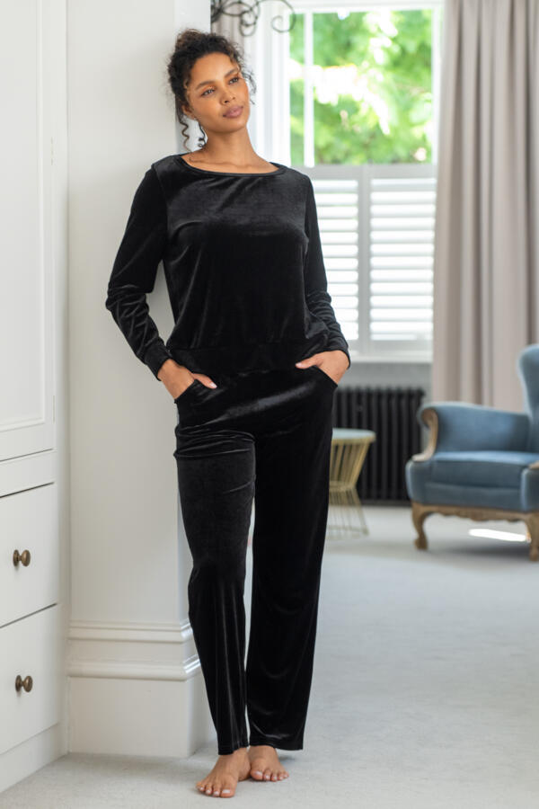 Velour Lounge Pyjama Set